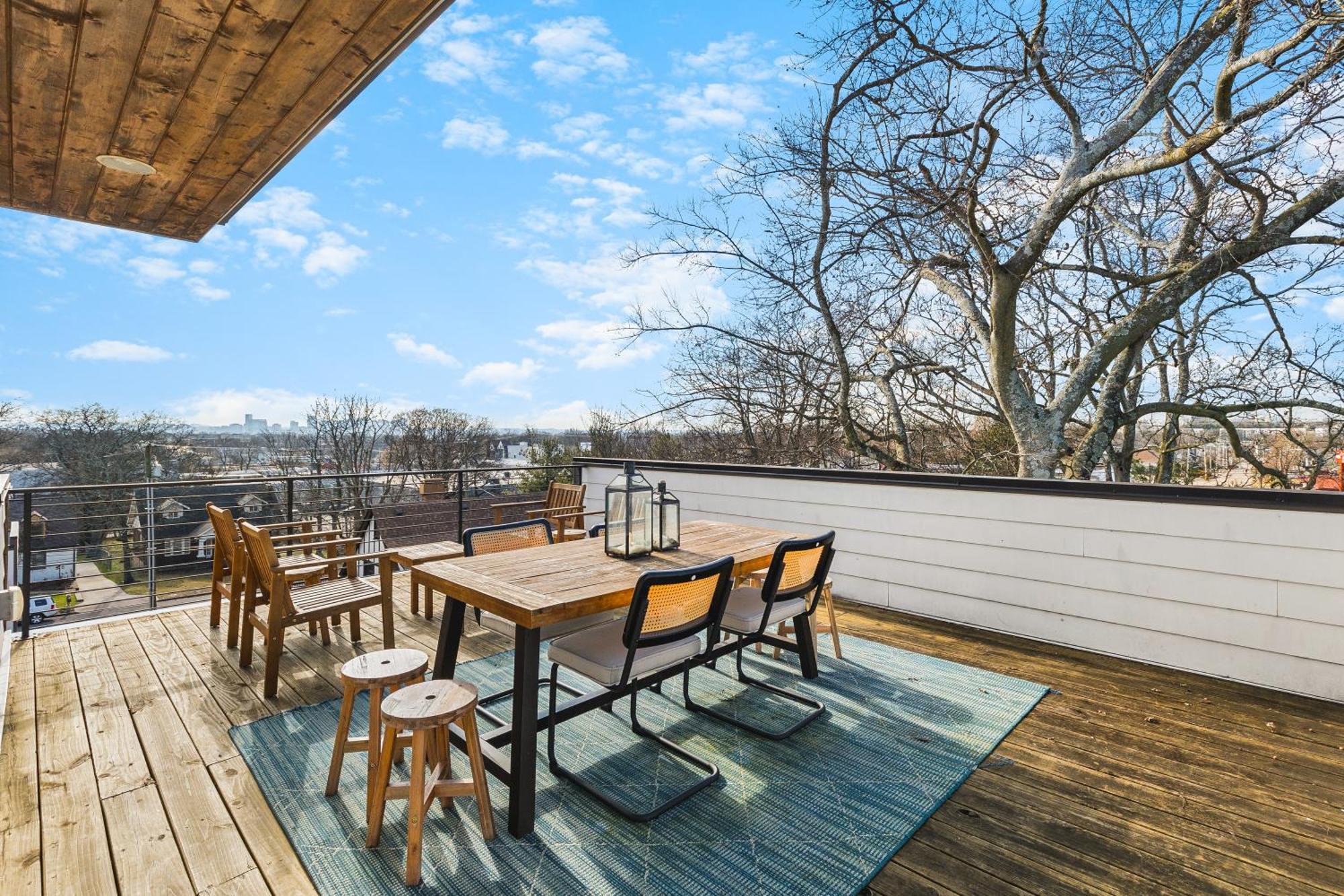 Modern Luxury Rooftop Deck, 3 Mi To Downtown Nashville Exterior foto
